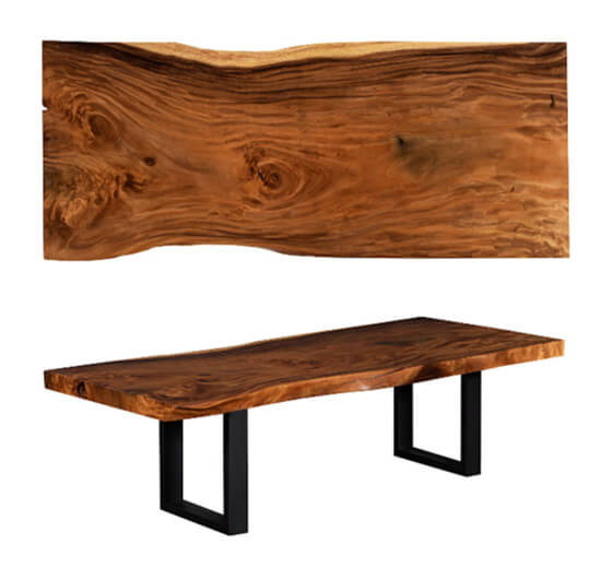 Phillips’ Collection Origins Live Edge Dining Table TH113300